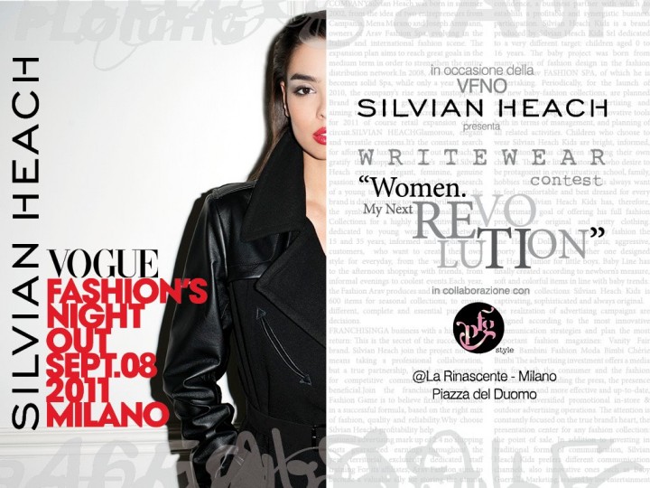Vogue Fashion Night: WriteWear e Silvian Heach a Milano l'8 settembre