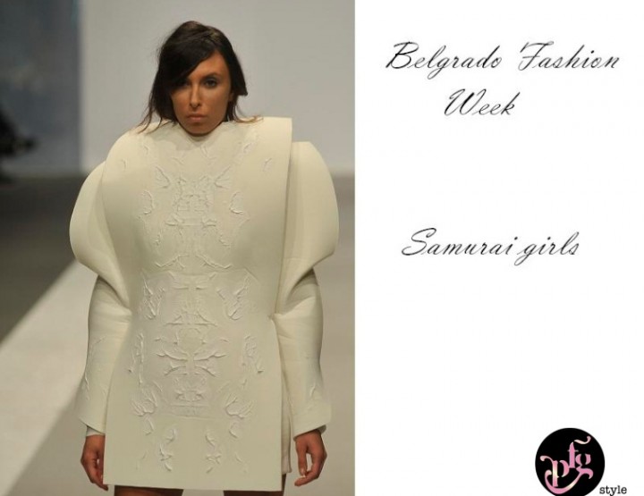 Belgrado Fashion Week. Papessa Giovanna vs Samurai Girl