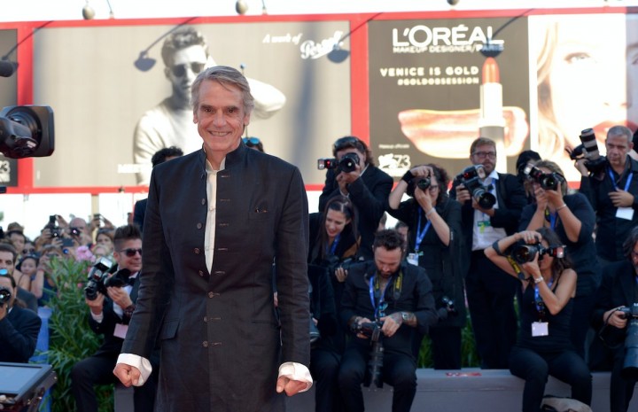 JEREMY IRONS. AND GOOD LUCK FOR YOUR CAMPAIGN