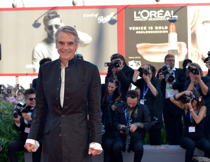 JEREMY IRONS. AND GOOD LUCK FOR YOUR CAMPAIGN