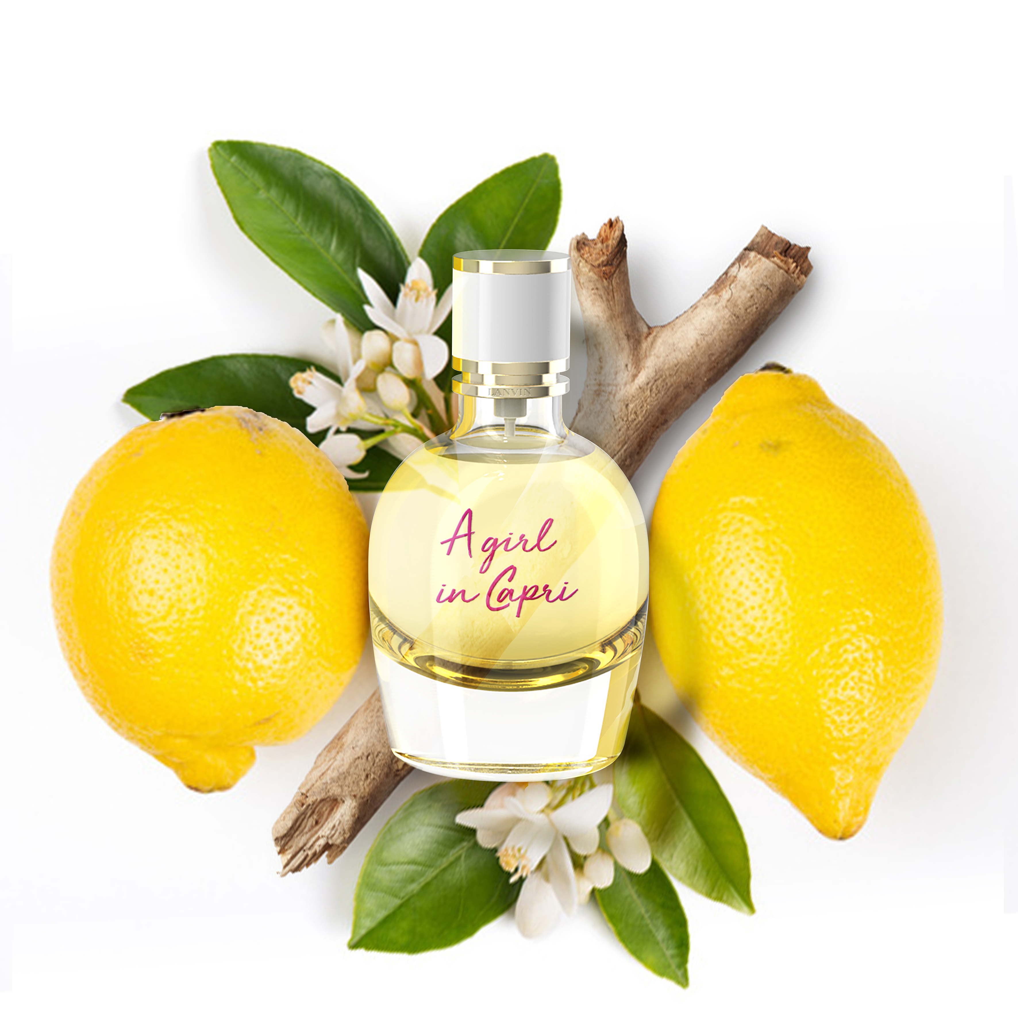A girl in Capri la nuova fragranza di Lanvin