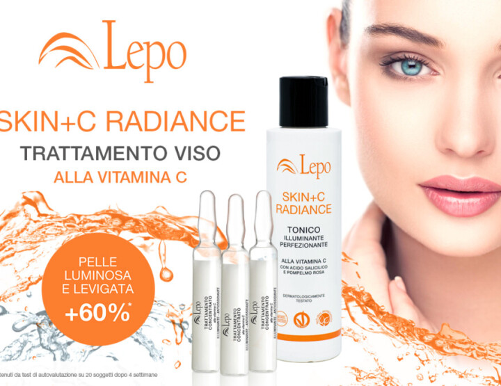 SKIN+ C RADIANCE: L'ILLUMINANTE ALLA VITAMINA C BY LEPO COSMETICI