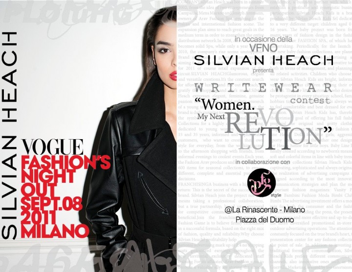 Vogue Fashion Night: WriteWear e Silvian Heach a Milano l'8 settembre