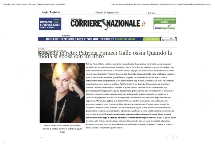 Press today