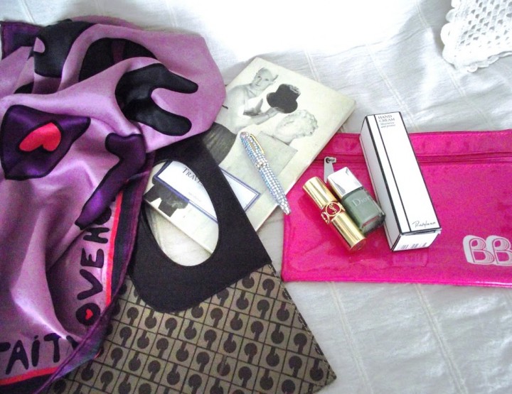 Fashion writer's bag