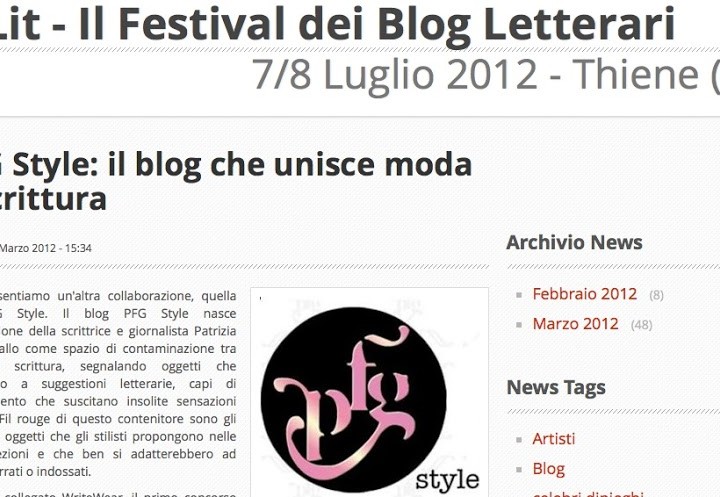 Pfgstyle a K.Lit il primo festival dei blog letterari