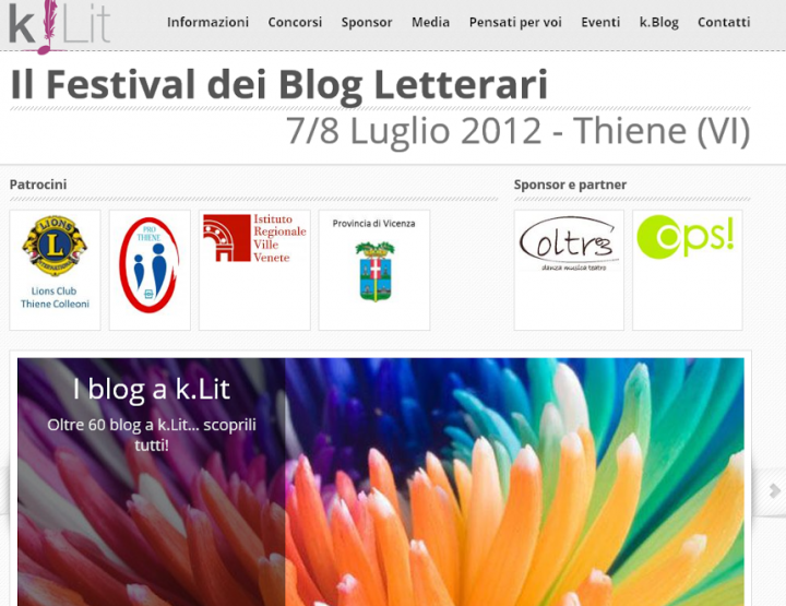 Pfgstyle al festival dei blog letterari