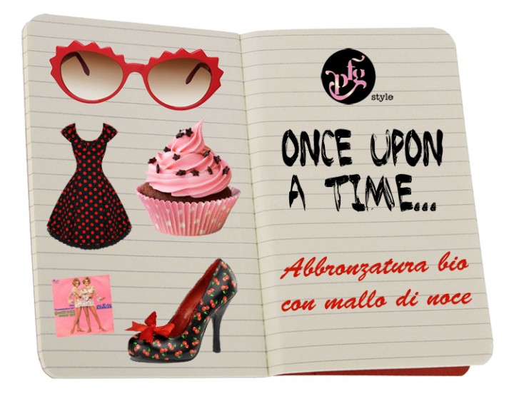 Once upon a time... Abbronzatura bio con mallo di noce