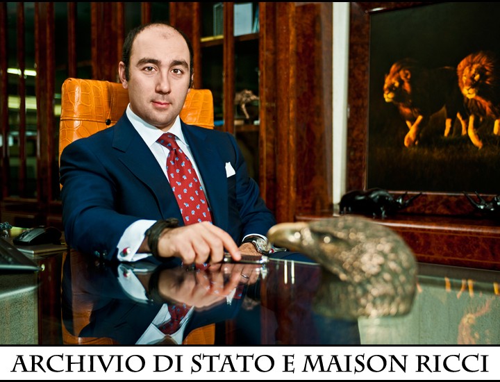 Stefano Ricci e il restauro di 12 volumi dell'Archivio di Stato