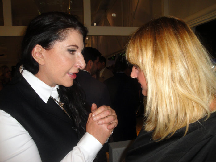 VENEZIA. MARINA ABRAMOVIC AL PARTY L'UOMO VOGUE