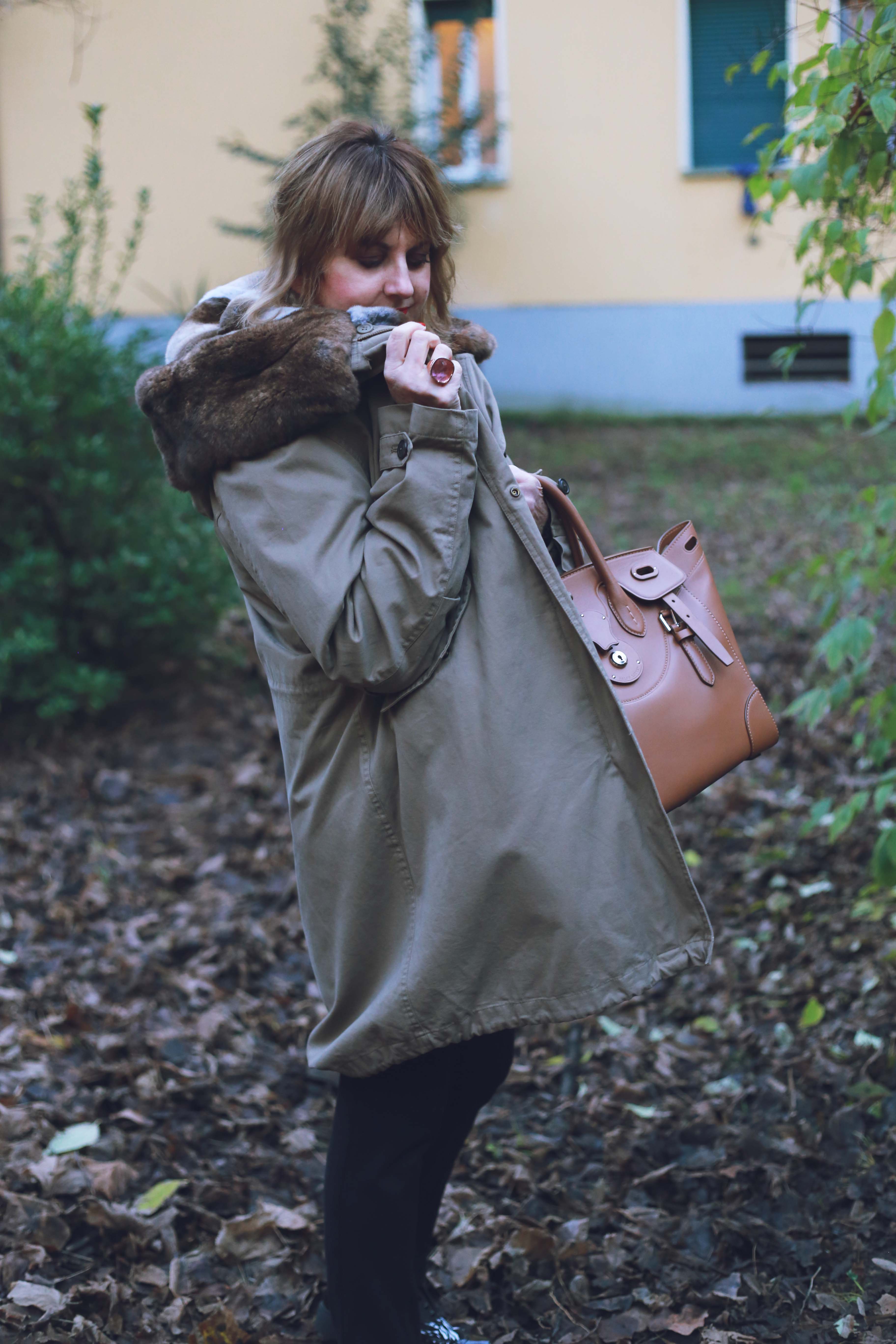 Eskimo, Woolrich, Ralph Lauren, pfgstyle, patrizia finucci gallo, fashion blog, outfit 