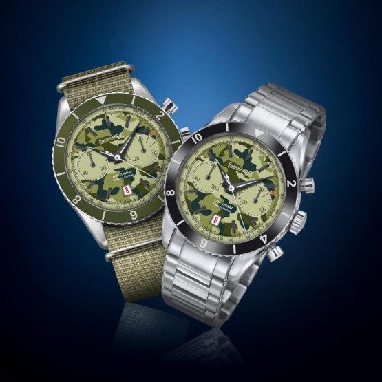 CONTOGRAF BY EBERHARD &CO PER I DANDY CHE OSANO IL CAMOUFLAGE