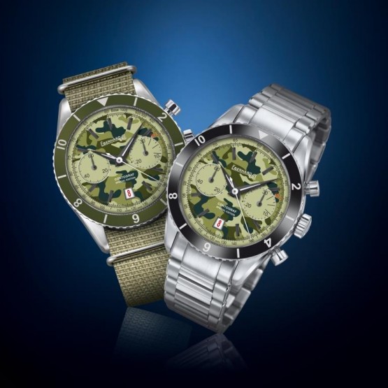 CONTOGRAF BY EBERHARD &CO PER I DANDY CHE OSANO IL CAMOUFLAGE