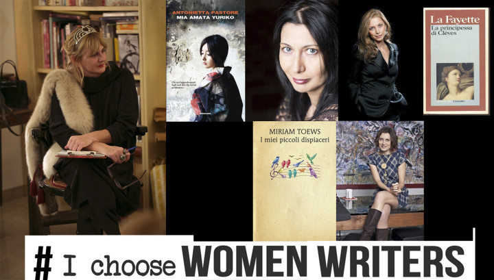 FEDERICA BOSCO, BARBARA FIORIO E FABIANA GIACOMOTTI CON NOI PER I CHOOSE WOMEN WRITERS