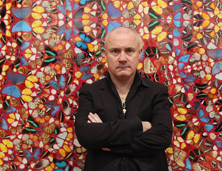 DAMIEN HIRST COSA CI HA CONVINTO AL VERNISSAGE