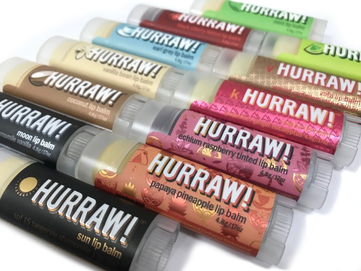 HURRAW! LIP BALM DIVERTENTI COLORATI E VEGANI