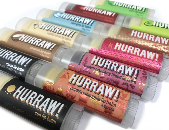 HURRAW! LIP BALM DIVERTENTI COLORATI E VEGANI