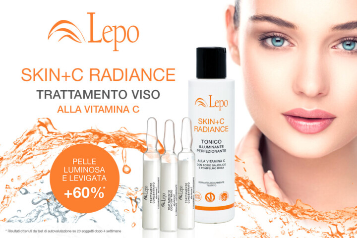 SKIN+ C RADIANCE: L'ILLUMINANTE ALLA VITAMINA C BY LEPO COSMETICI